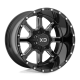 XD SERIES XD838 MAMMOTH Black 20 x 9 5x127 5x139.7 +18 Wheel Single Rim