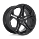 FOOSE F169 IMPALA Gloss Black 20x10.5 +40 5x120.65 Single Rim