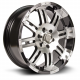 RTX  LOKI Black with Machined Face 18x 8