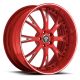 Dub Formula, Custom Finish Triple RED 20x9.5 +40 20x10.5 +20 5x114 / SET