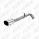 For Ram 3500  6.7L 2018, Aluminized Steel DPF-Back Exhaust System with Single Si