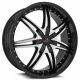 CAVALLO® - CLV-11 Gloss Black with Machined Face (24