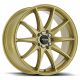 KATANA - KR30 Gloss Gold 16x7, +40, 5x100, Single Rim