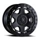 MANDRUS FORSCHER Matte Black 16x8 6x130 +45 Wheel Single Rim