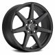 RACELINE 131B EVO Black 17x7.5 5x100 5x114.3 +40 Wheel Single Rim