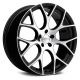 RAVETTI M8 Black with Machined Face 20 x 8.5, +32 5x120.65 / SET