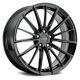 VISION - 473 AXIS Gloss Black 20x8.5  5x120 +35 Wheel Single Rim