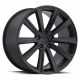 MILANNI  SPLINTER Satin Black 18x8.5, +38  5x112, Set of rims