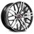 AXE - EX30 Gloss Black Machined Face 20x8.5, +40  5x114.3, Single Rim