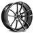 AXE  EX33 Gloss Black w Machined Face 22x9  5x114.3 +35 Wheel  Single Rim 