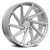 F1R- F29 Machined Silver 18x8.5  5x114.3 +38 Wheel Single Rim