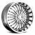 STRADA SPINA Chrome 20x8, +40,  5x114.3, Set of Rim