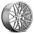 VARRO VD06X Silver with Brushed Face 17x8, +38, 5x114.3, Single Rim